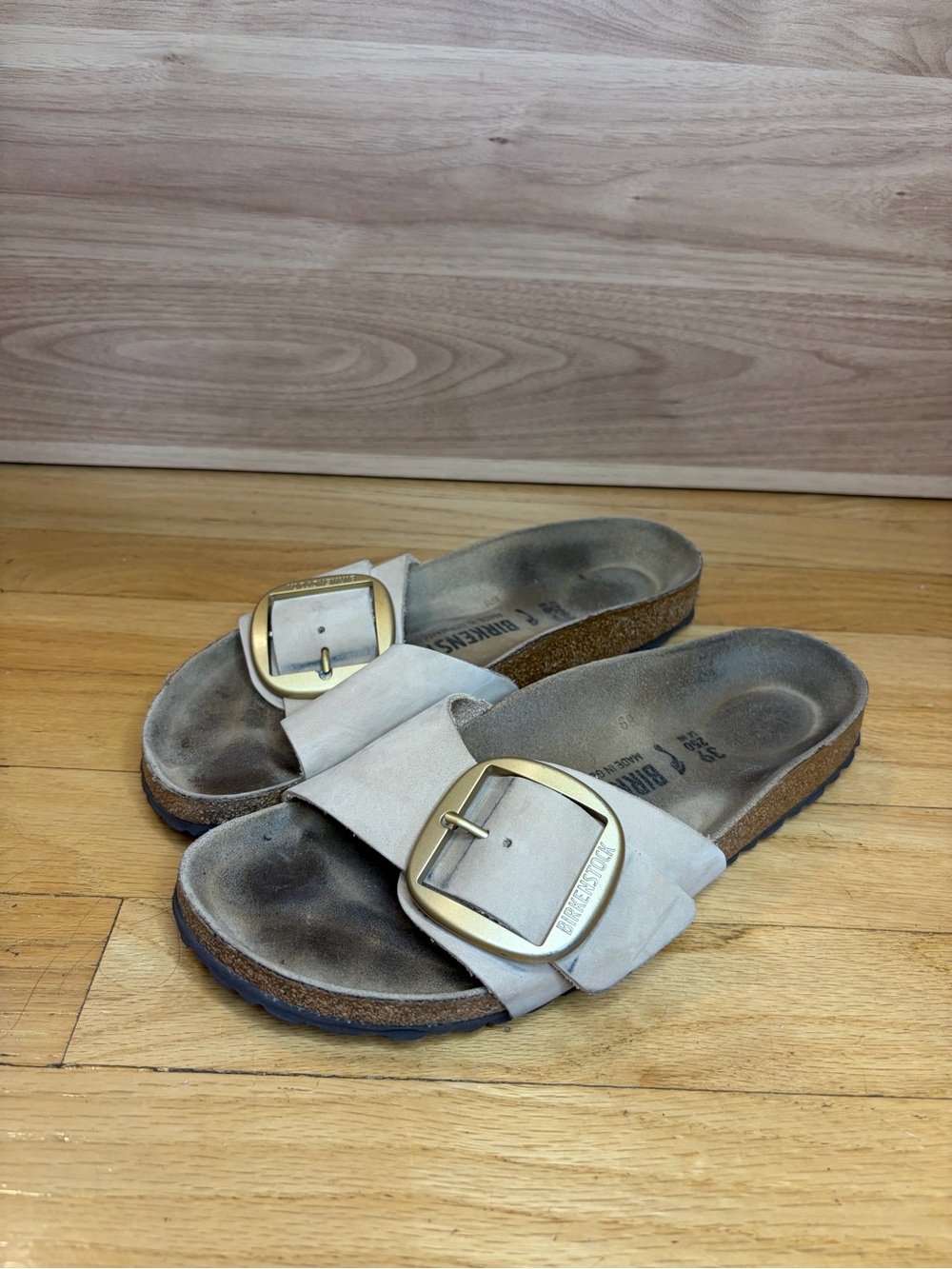 Birkenstock Madrid Big Buckle Sandals - Size 39